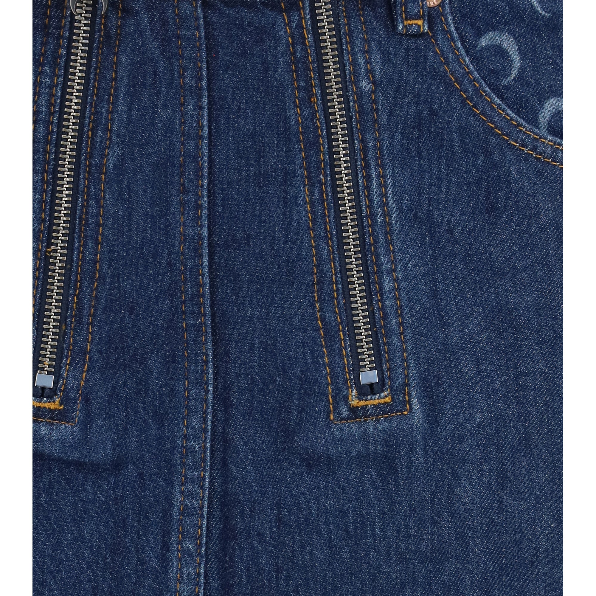 Zipped mini Skirt