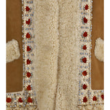 Suede and fur Vest