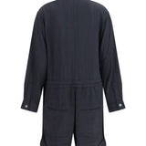 Short cotton blend Jumpsuit