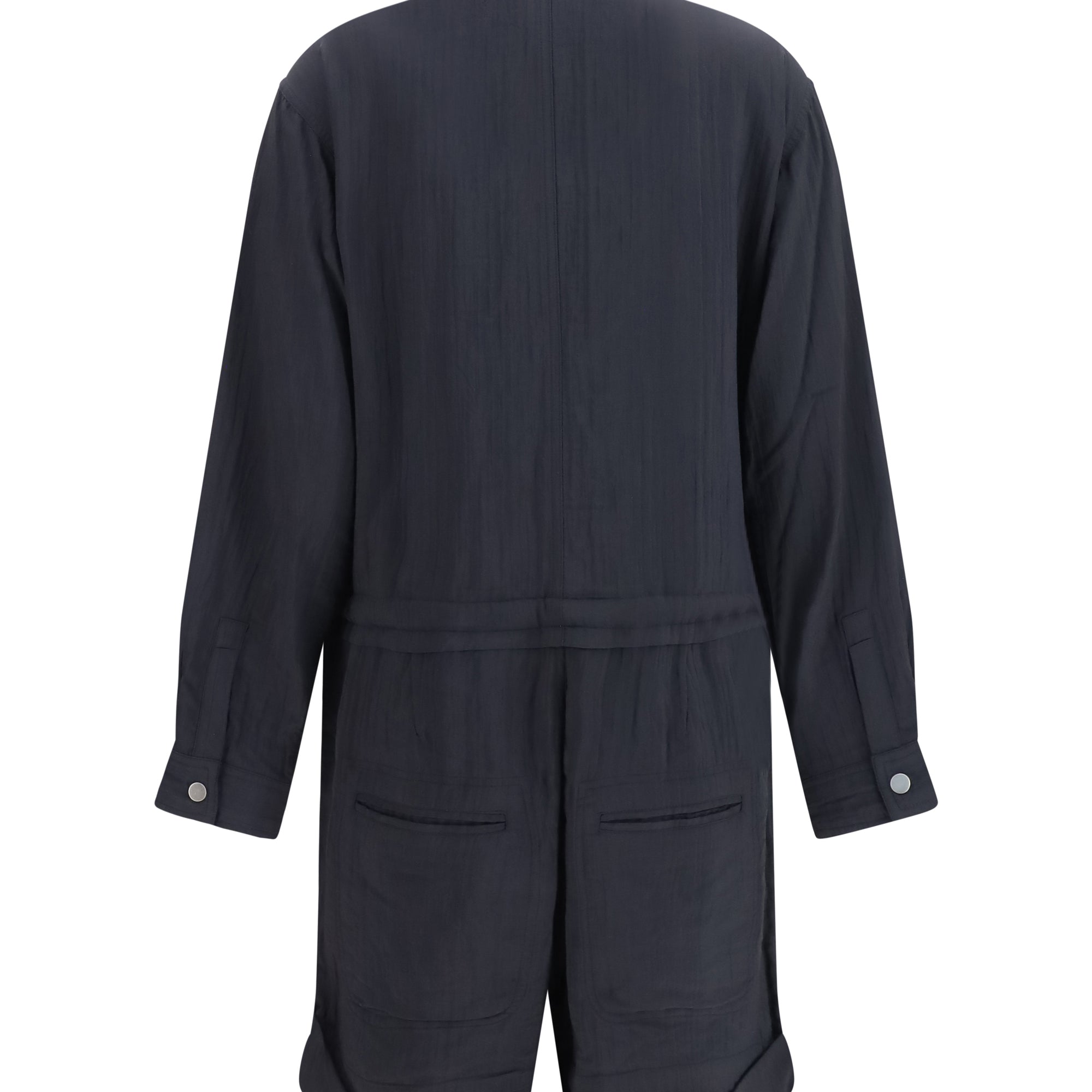 Short cotton blend Jumpsuit