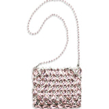 Crystal mesh Pouch