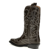 Faux-leather texan Boots