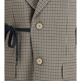 Single-breasted Vichy Jacket