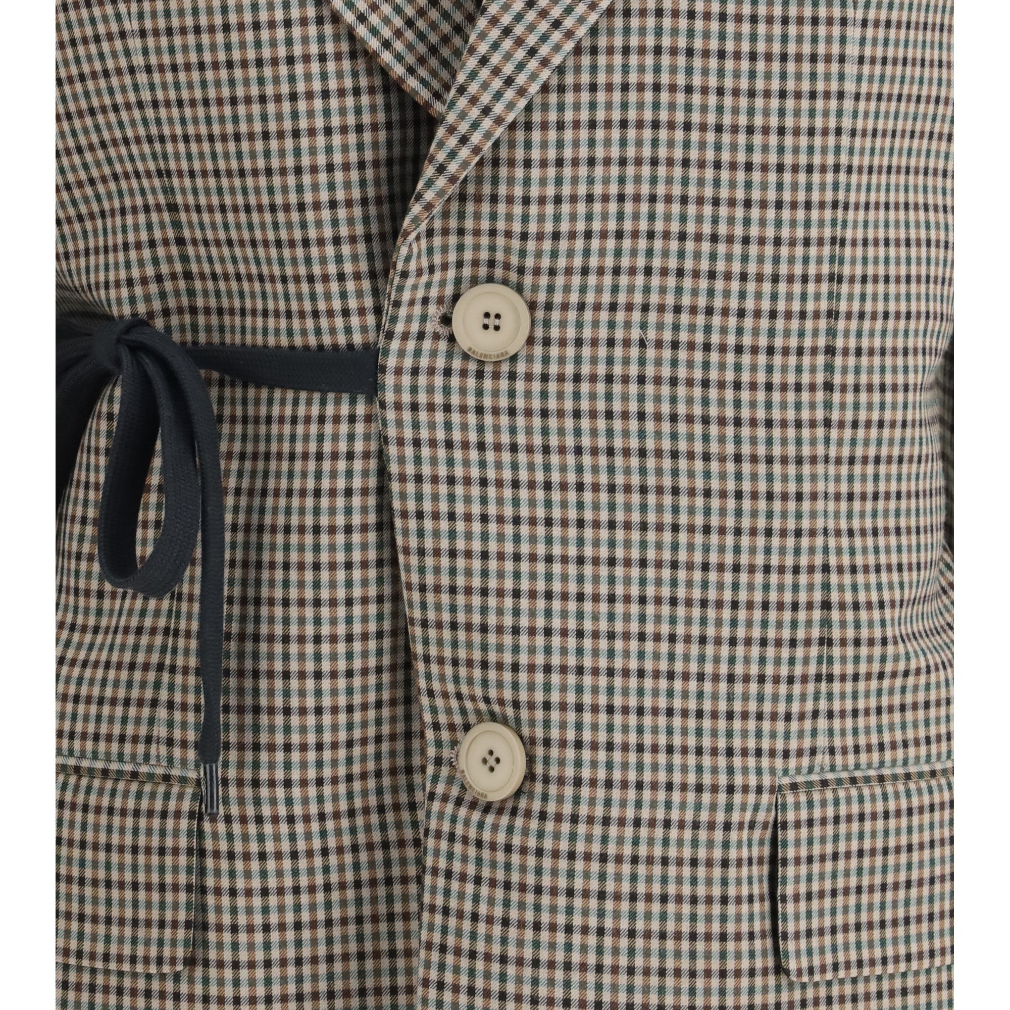 Single-breasted Vichy Jacket