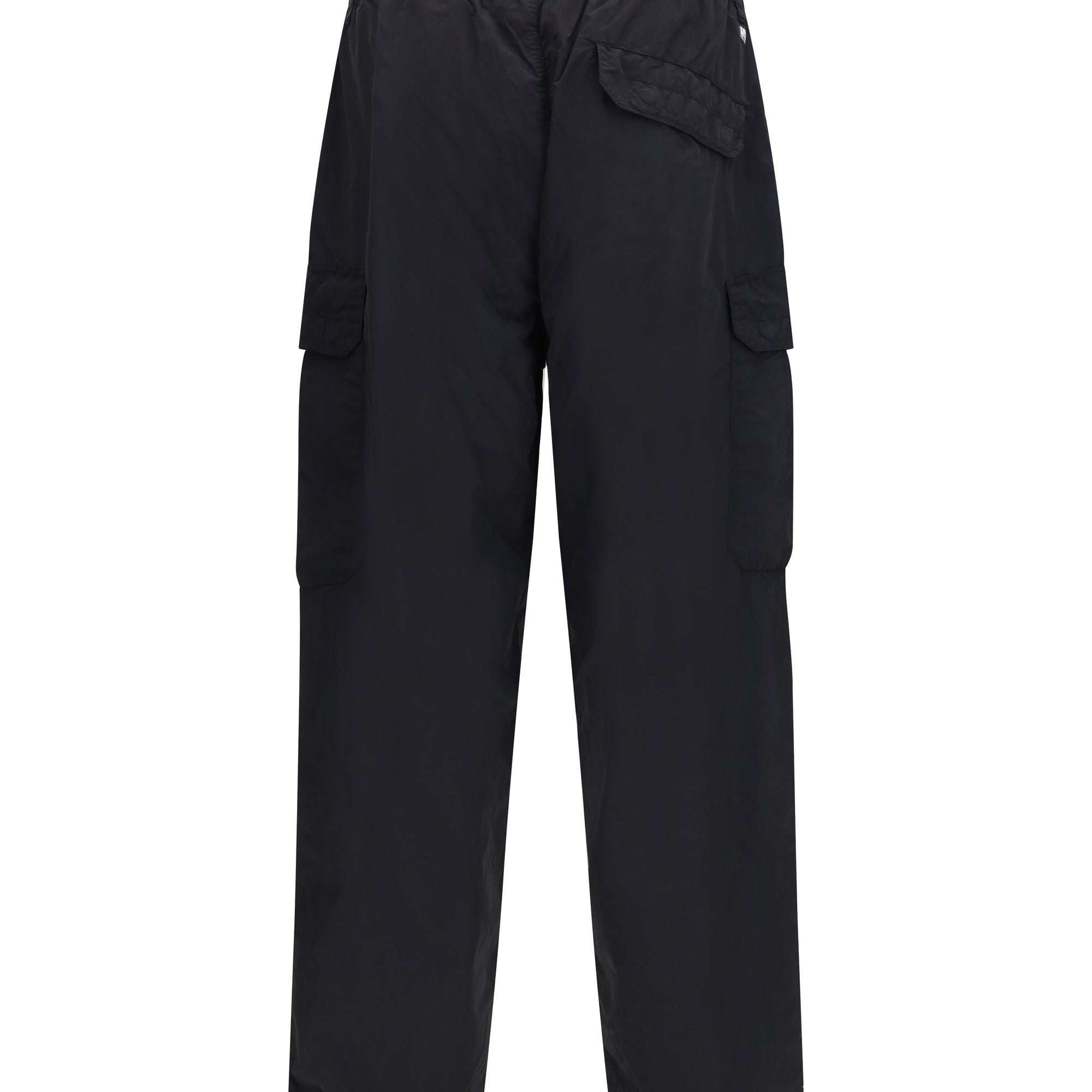 Flatt nylon loose cargo lens Pants