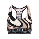 Marble print sports Top