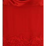 Draped lace Dress