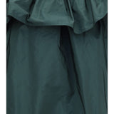 Ruffled Nylon Poplin Dress