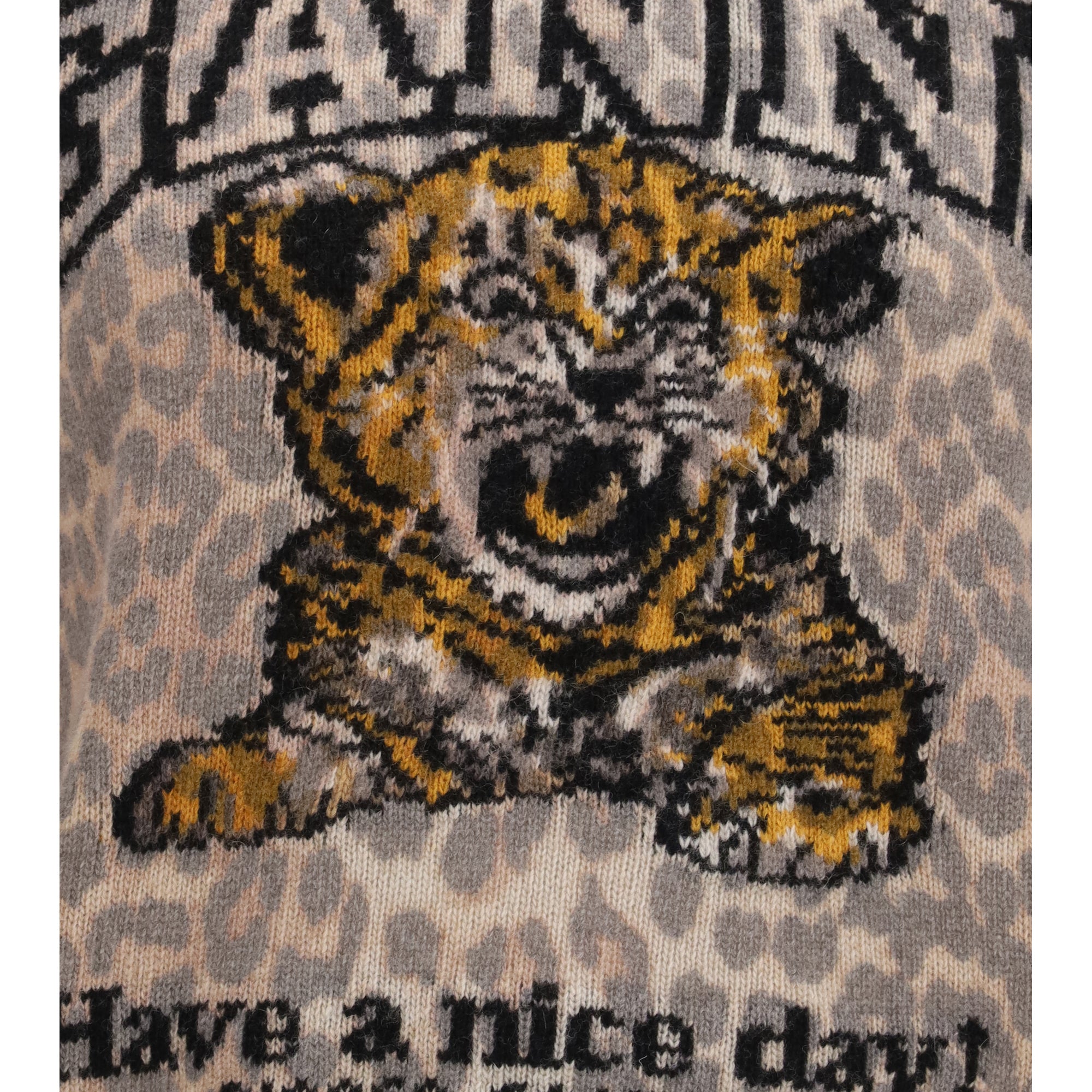 Tiger-print Sweater