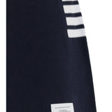 4-bar piqué mini Skirt