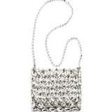 Crystal mesh Pouch