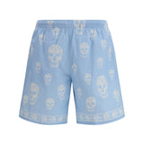 Skull-print swim Shorts