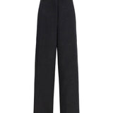 Wide-leg Pants with all-over jacquard pattern