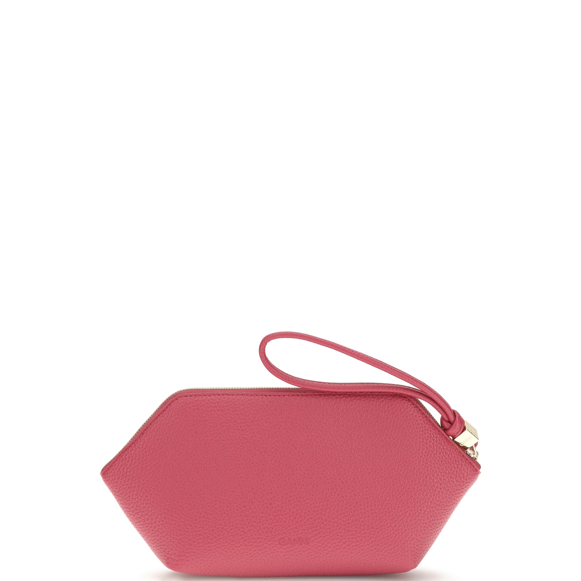Grained leather Bou Pouch