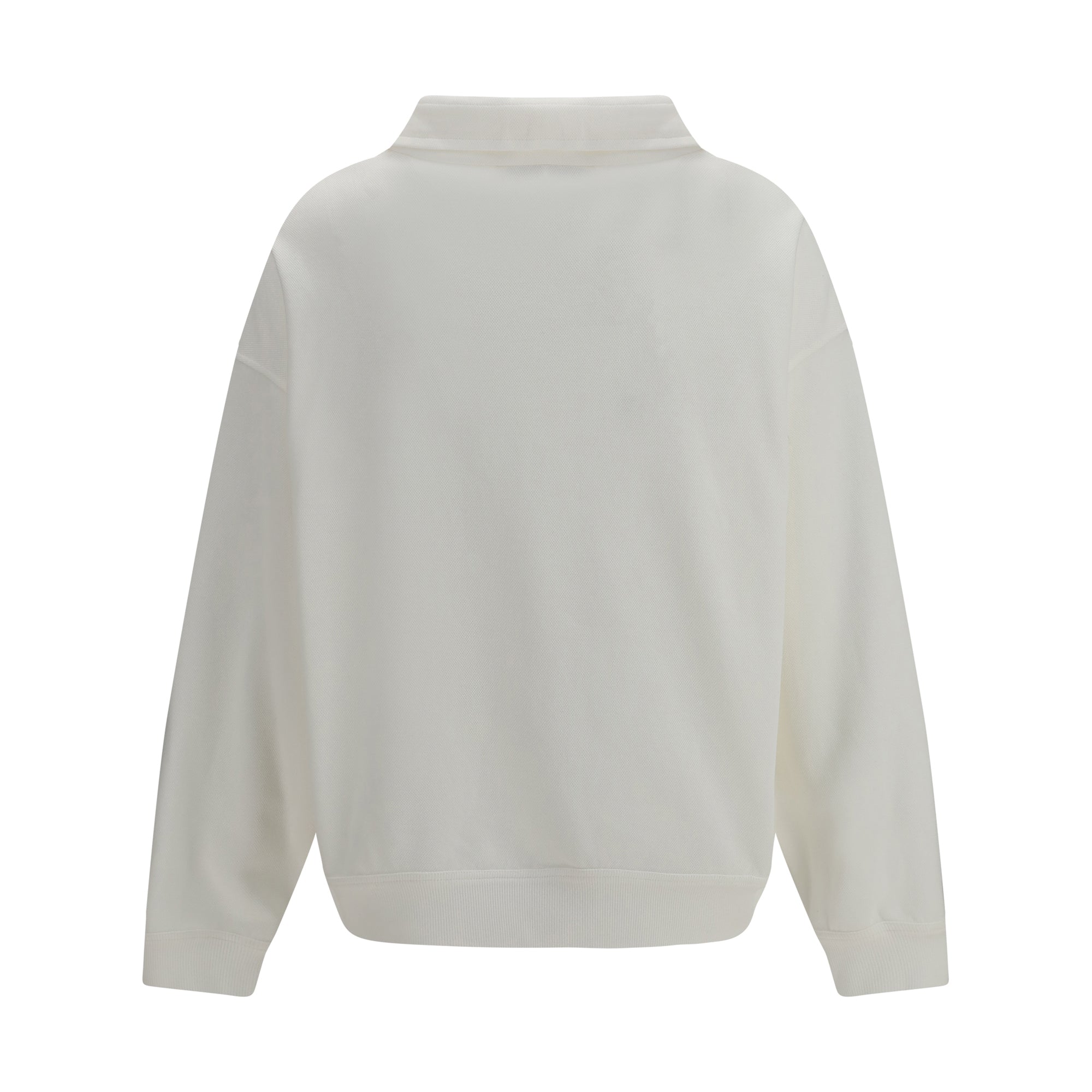 Sweatshirt with logo patch