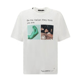 T-shirt whit maxi print