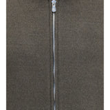 Wool zip Jacket with high collar