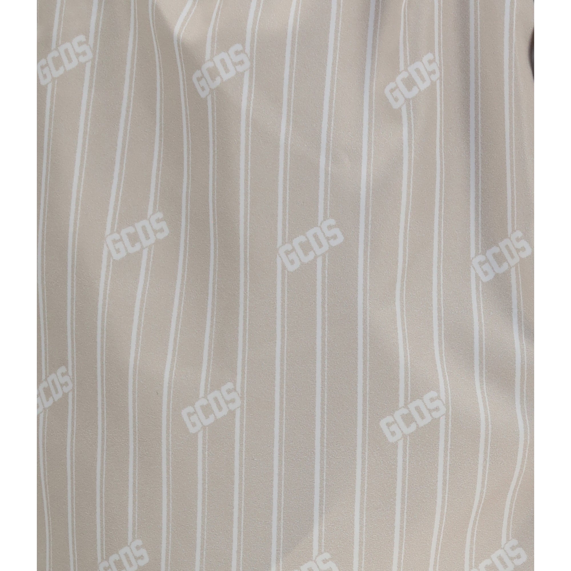 Striped all-over logo swim Shorts
