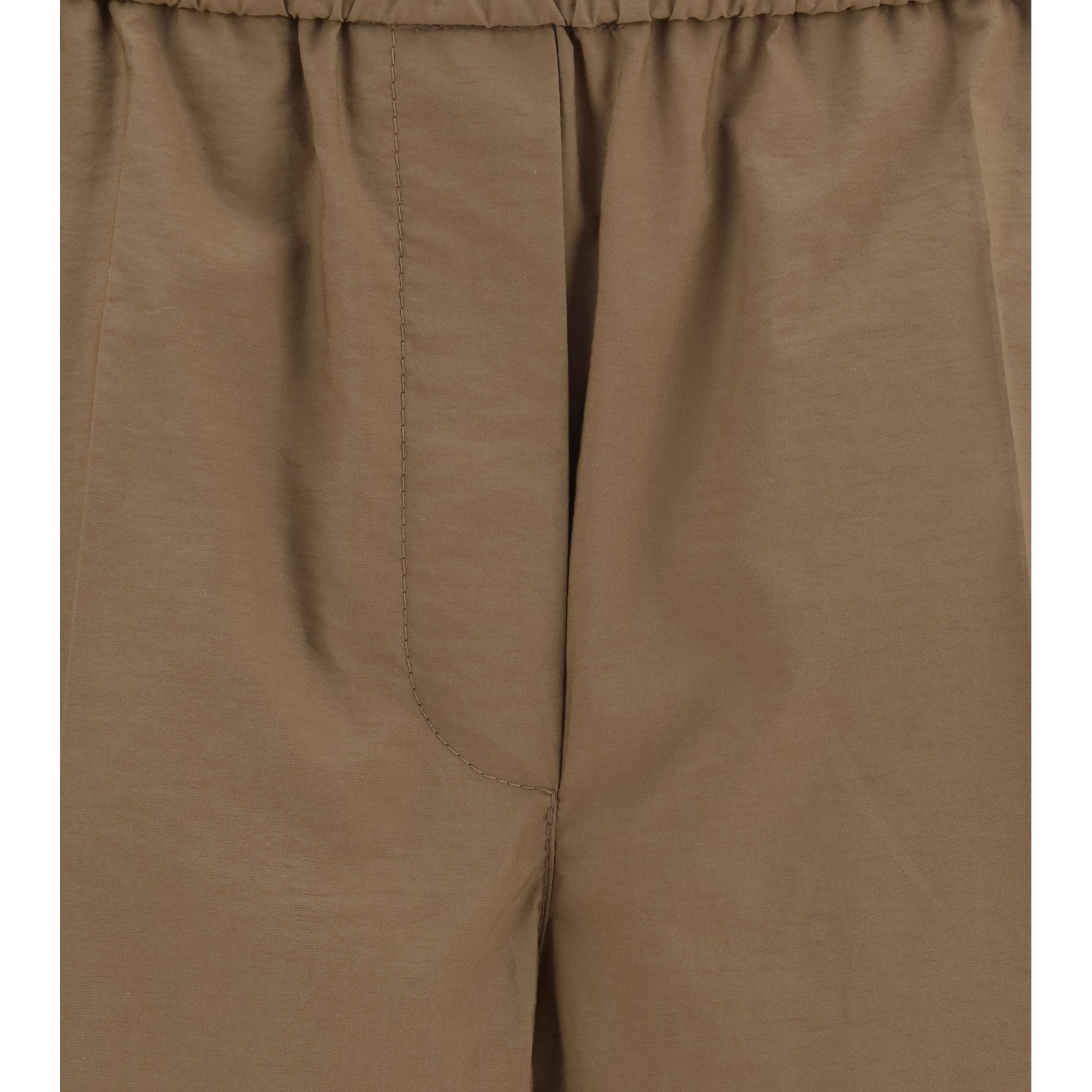 Pants with elasticated waist