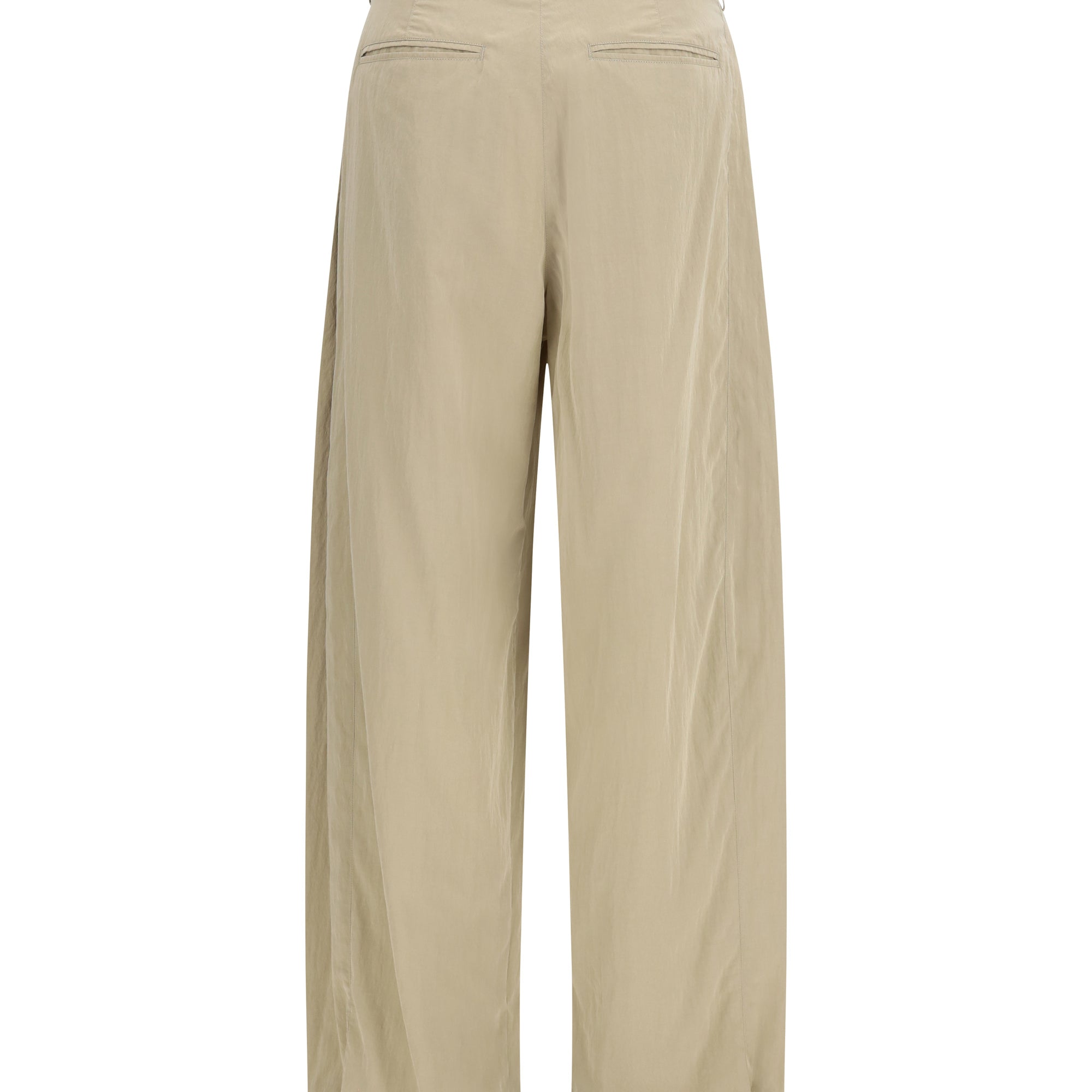 Iven silk and nylon Pants