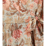 Daylight wrap mini Dress