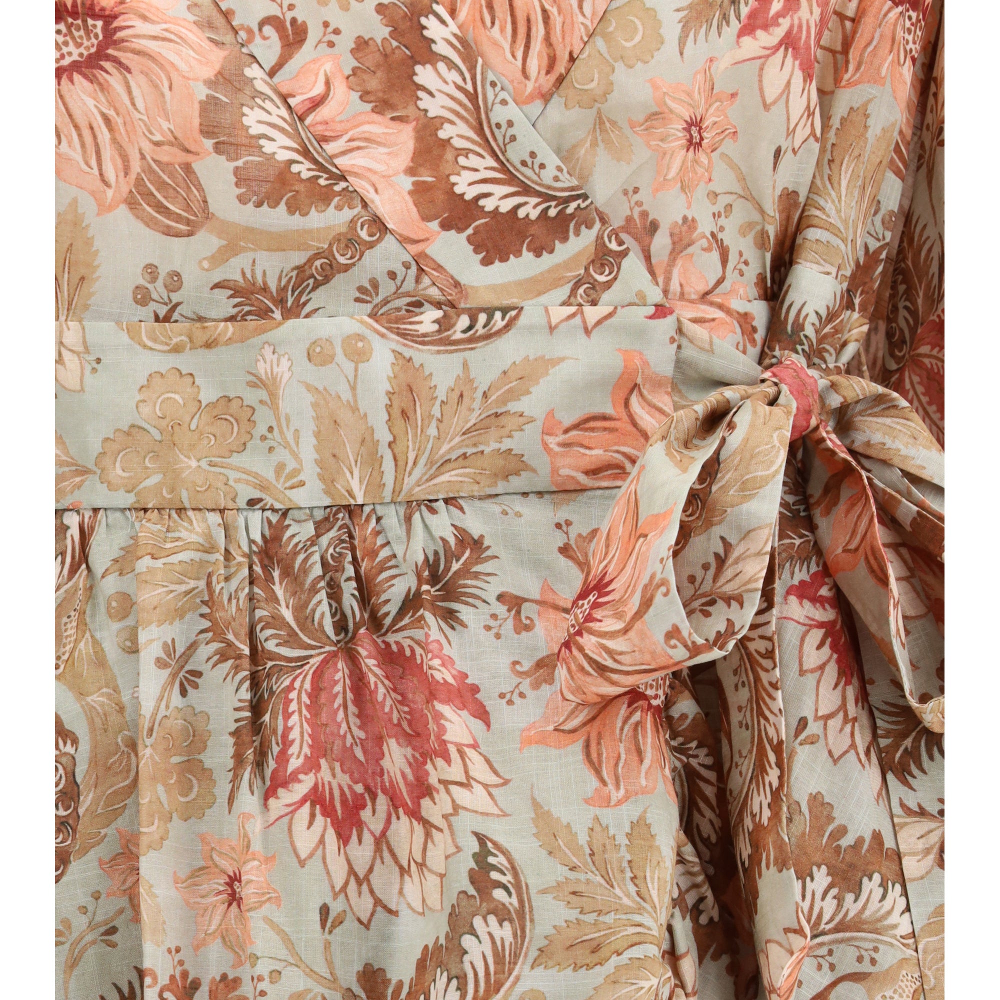 Daylight wrap mini Dress