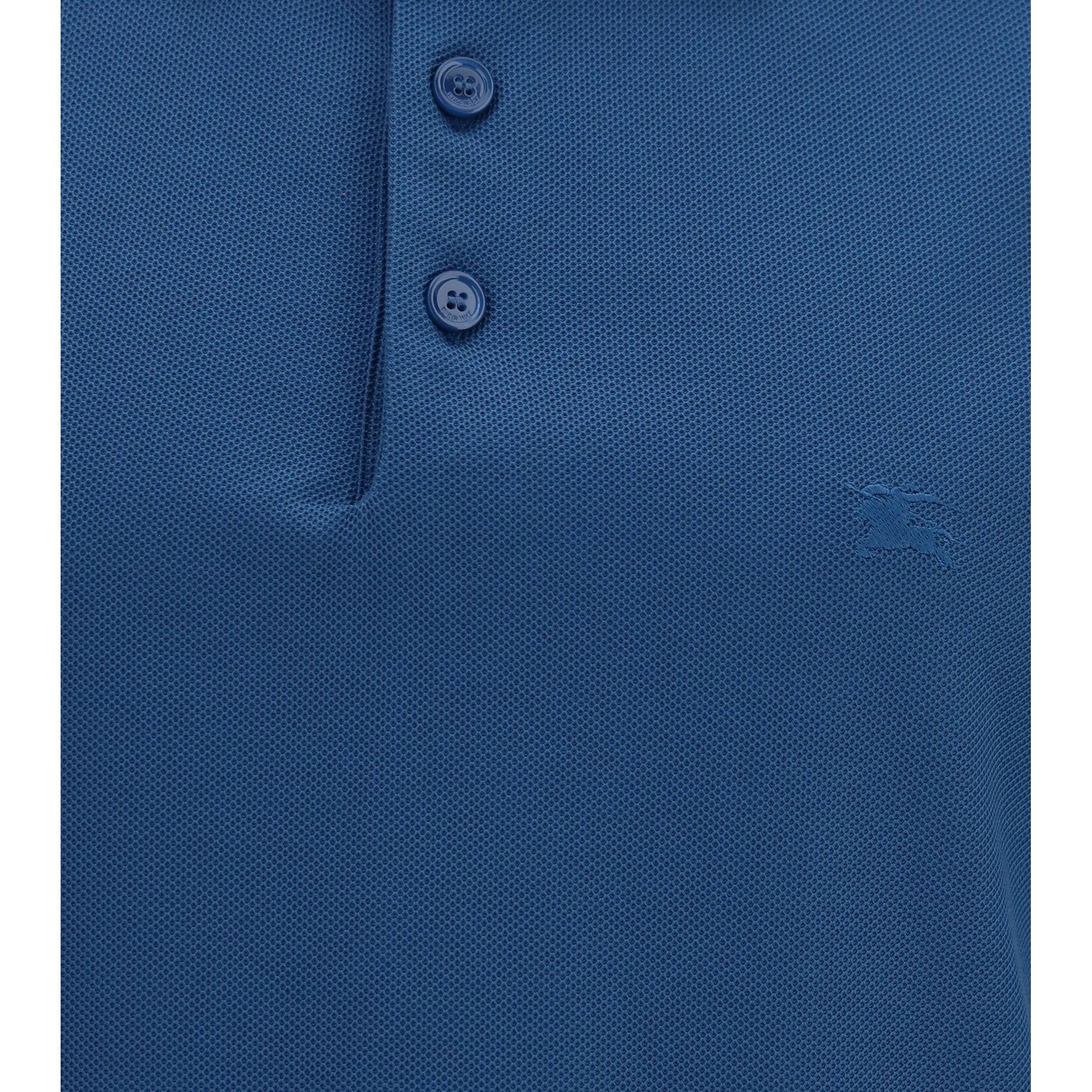 Cotton Polo with Check trims