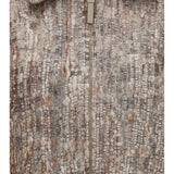 Perforated zip Cardigan