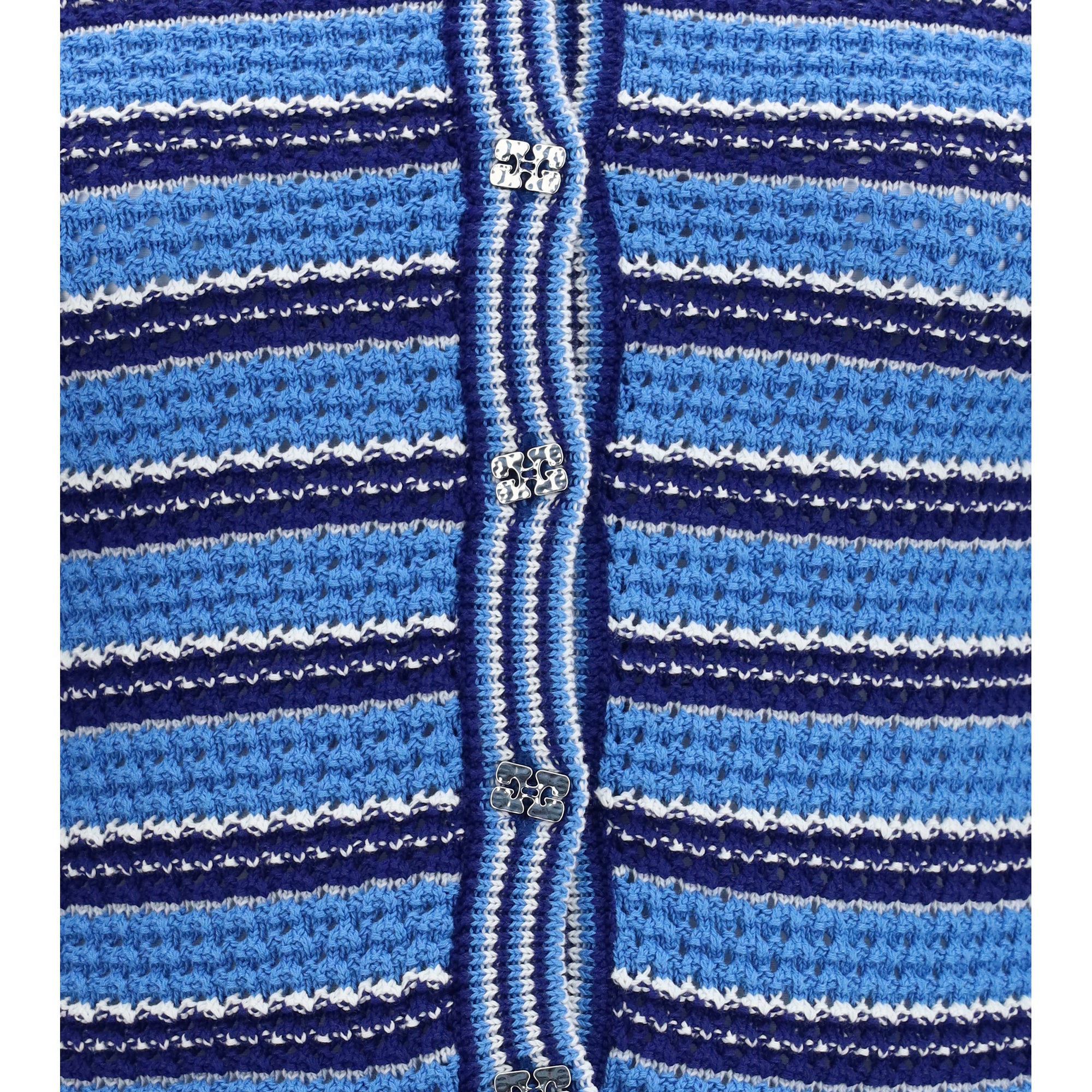 Striped cotton Cardigan