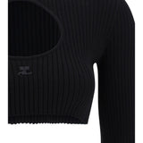 Circle Mockneck Top
