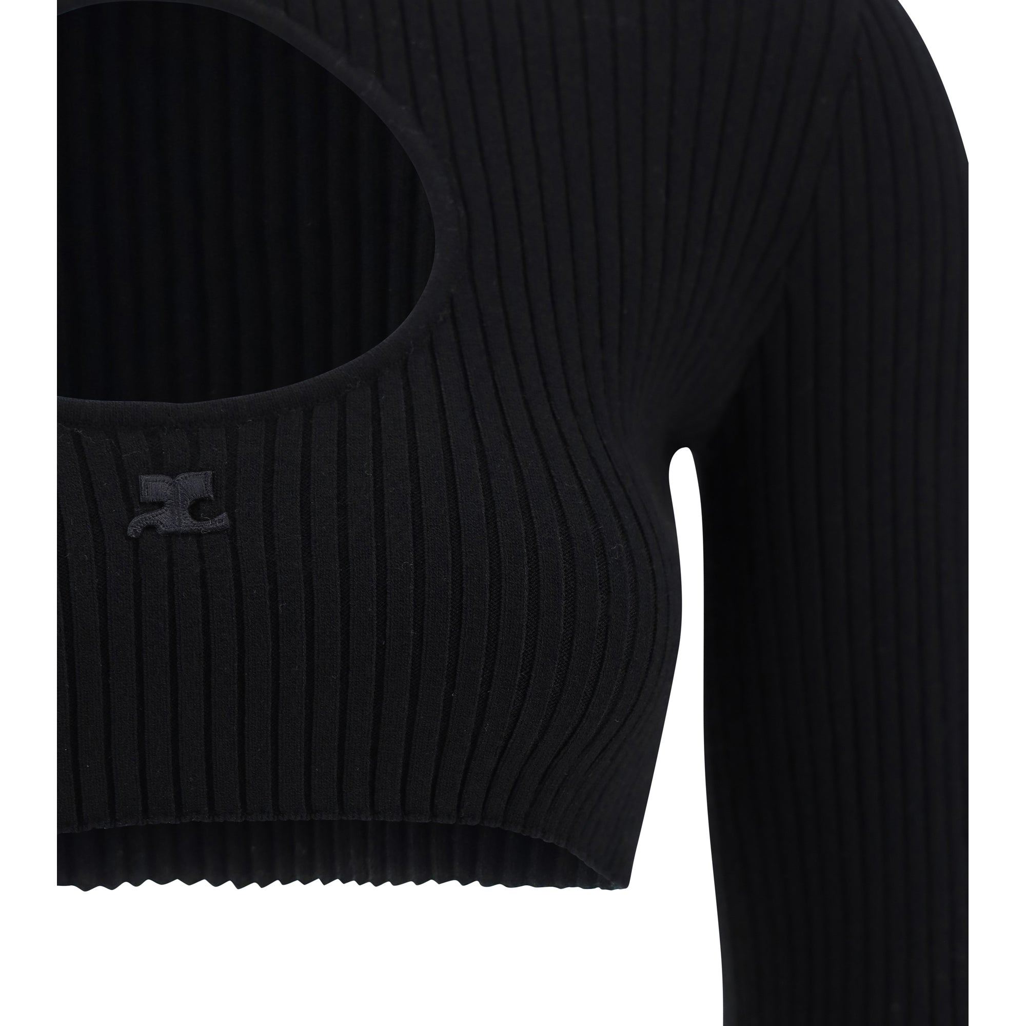 Circle Mockneck Top