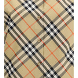 Slim fit cotton Check Shirt
