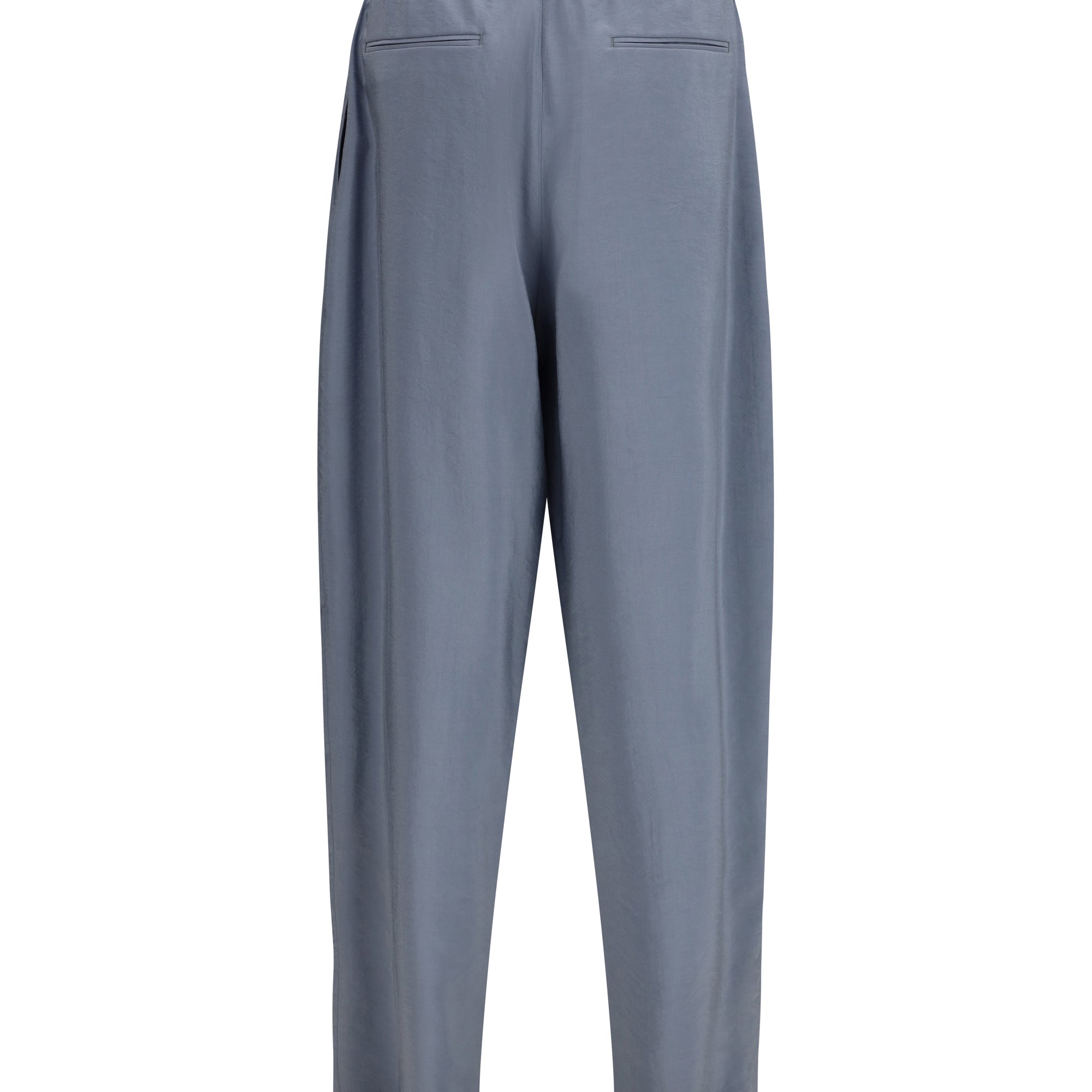 Wide-leg silk blend Pants