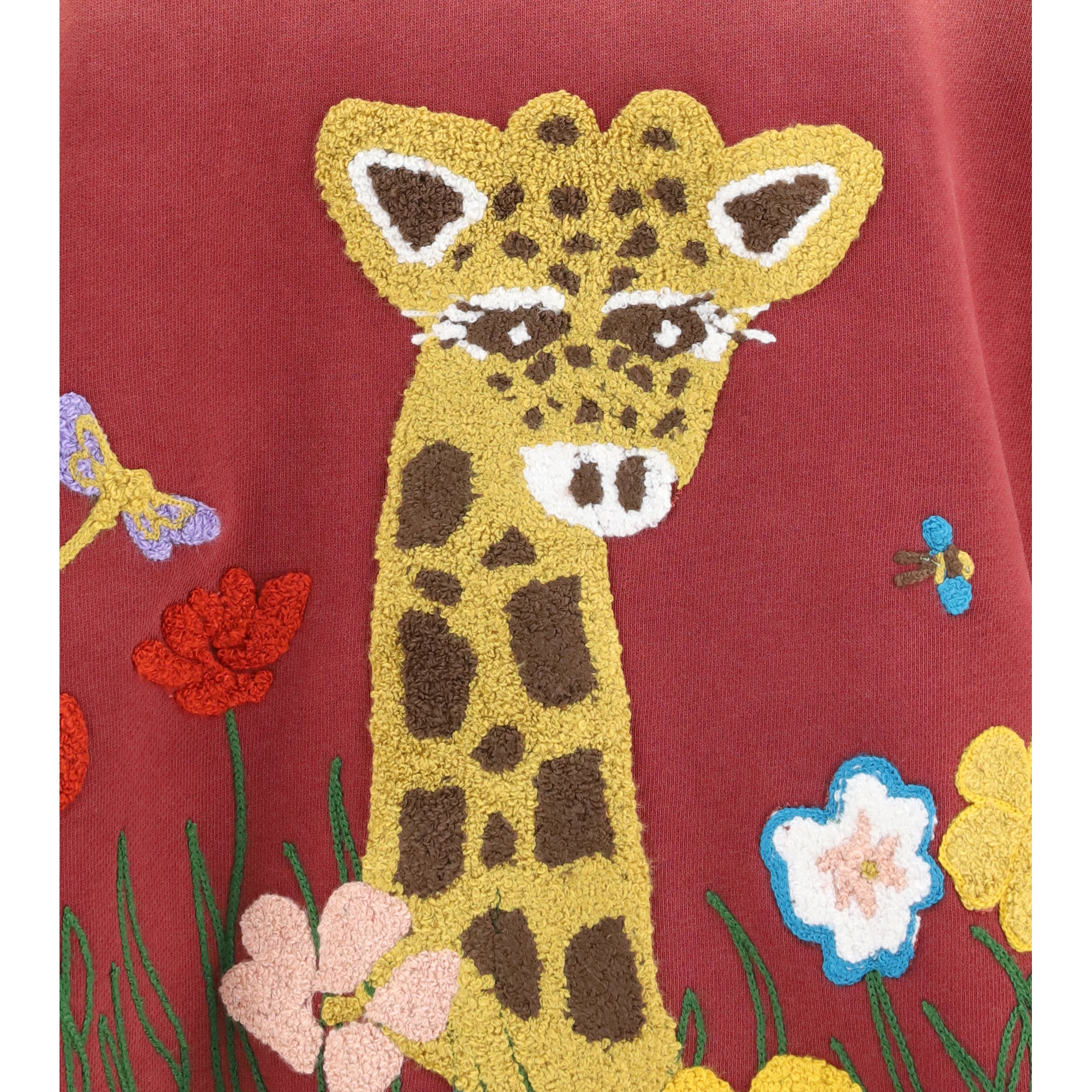 Embroidered Wildlife Hoodie