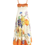 Flores long Dress