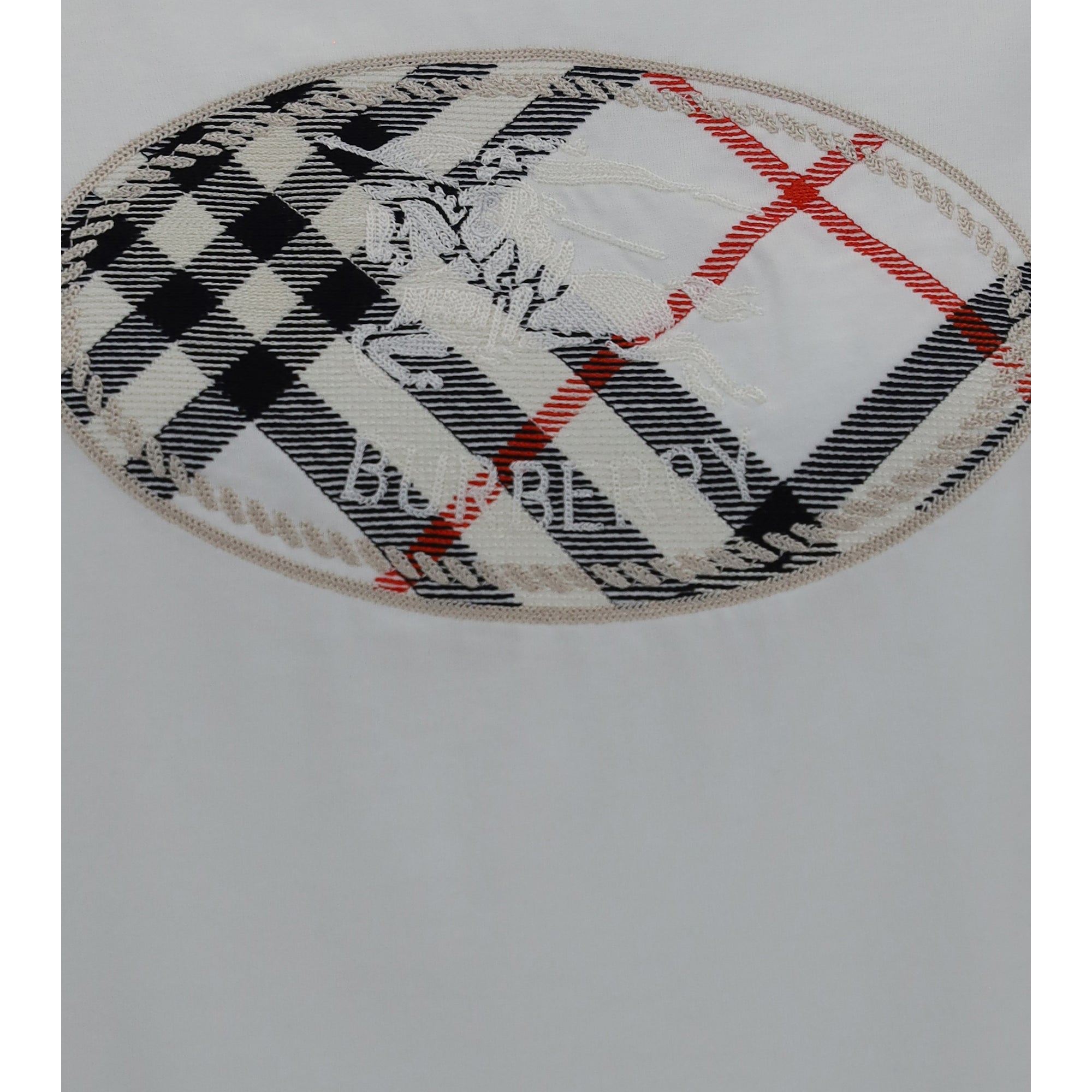 Knight Stamp Check cotton T-shirt