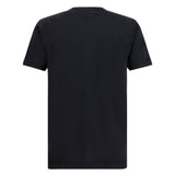 Cotton T-shirt with logo plaque