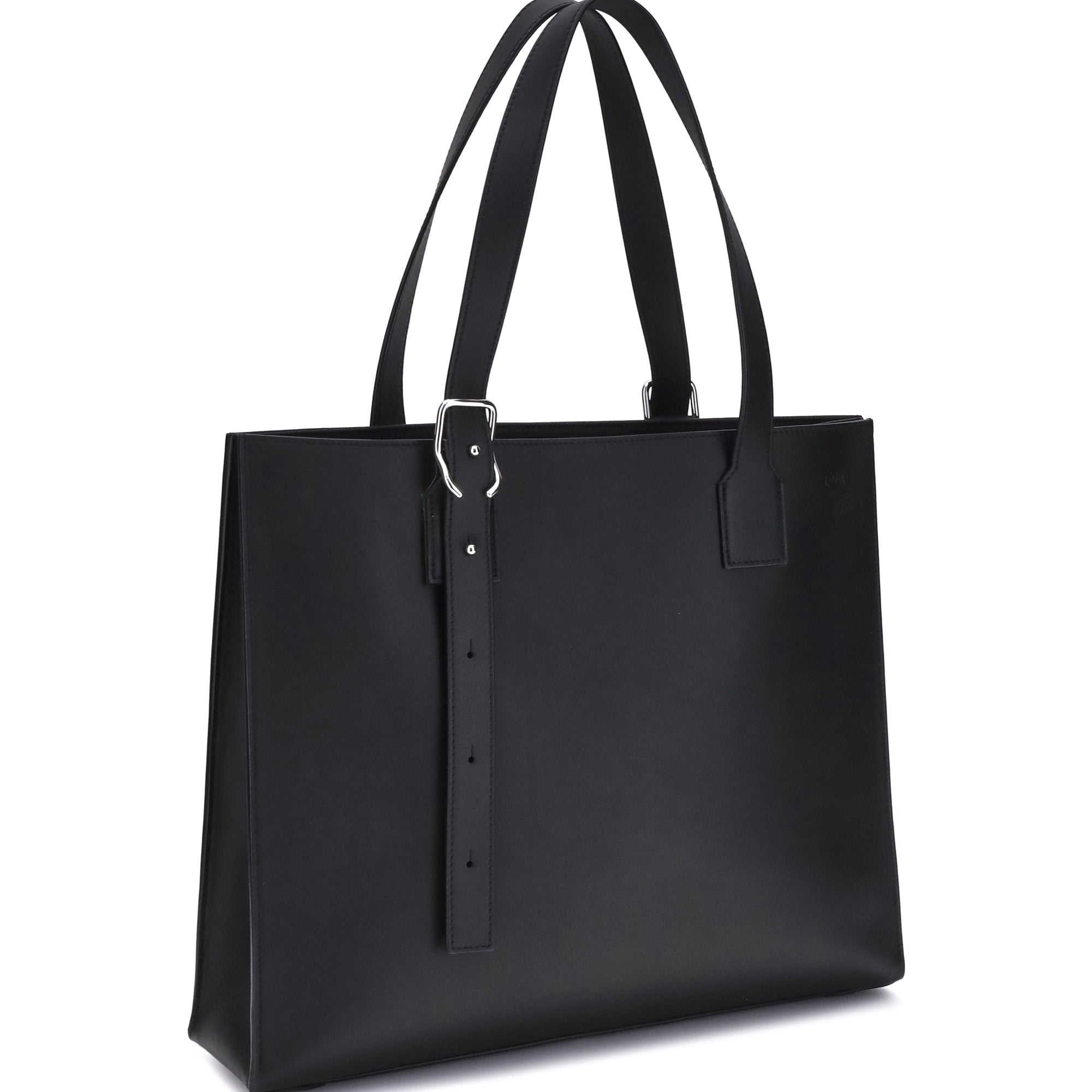 Buckle Horizontal Tote Bag