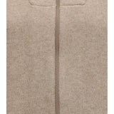 High-neck zip Cardigan