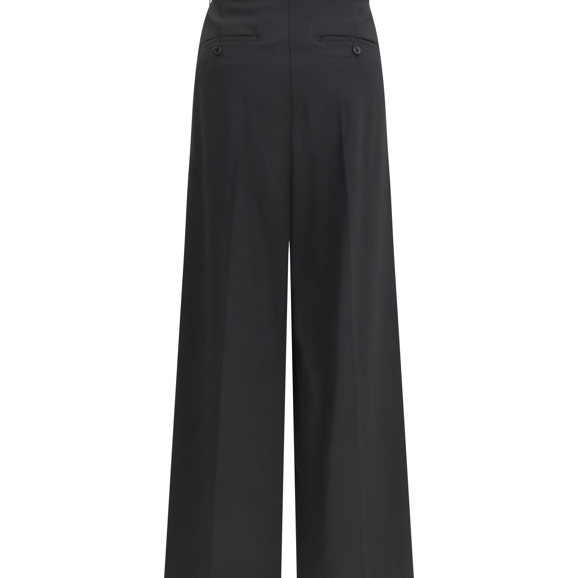 Wide-leg pleated Pants