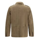 Goat suede Jacket