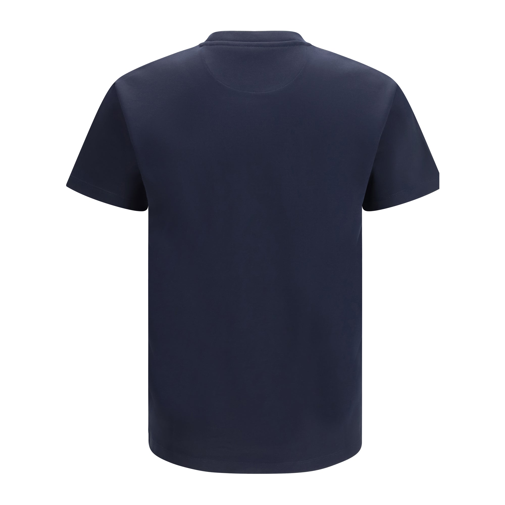 Cotton T-shirt with embroidered logo