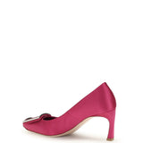 Satin Trompette Pumps