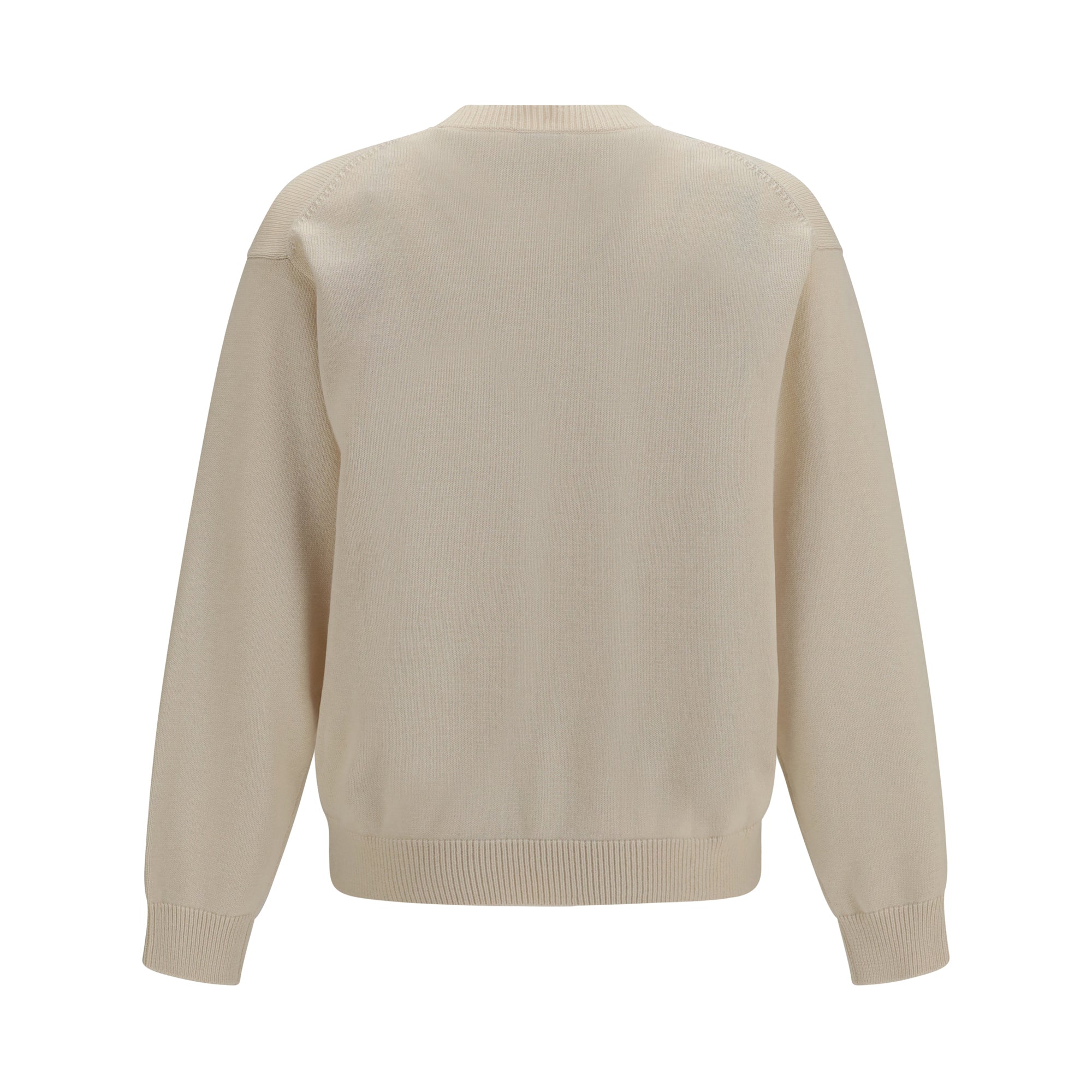 Kenzo Paris emblem embroidered wool and cotton Sweater