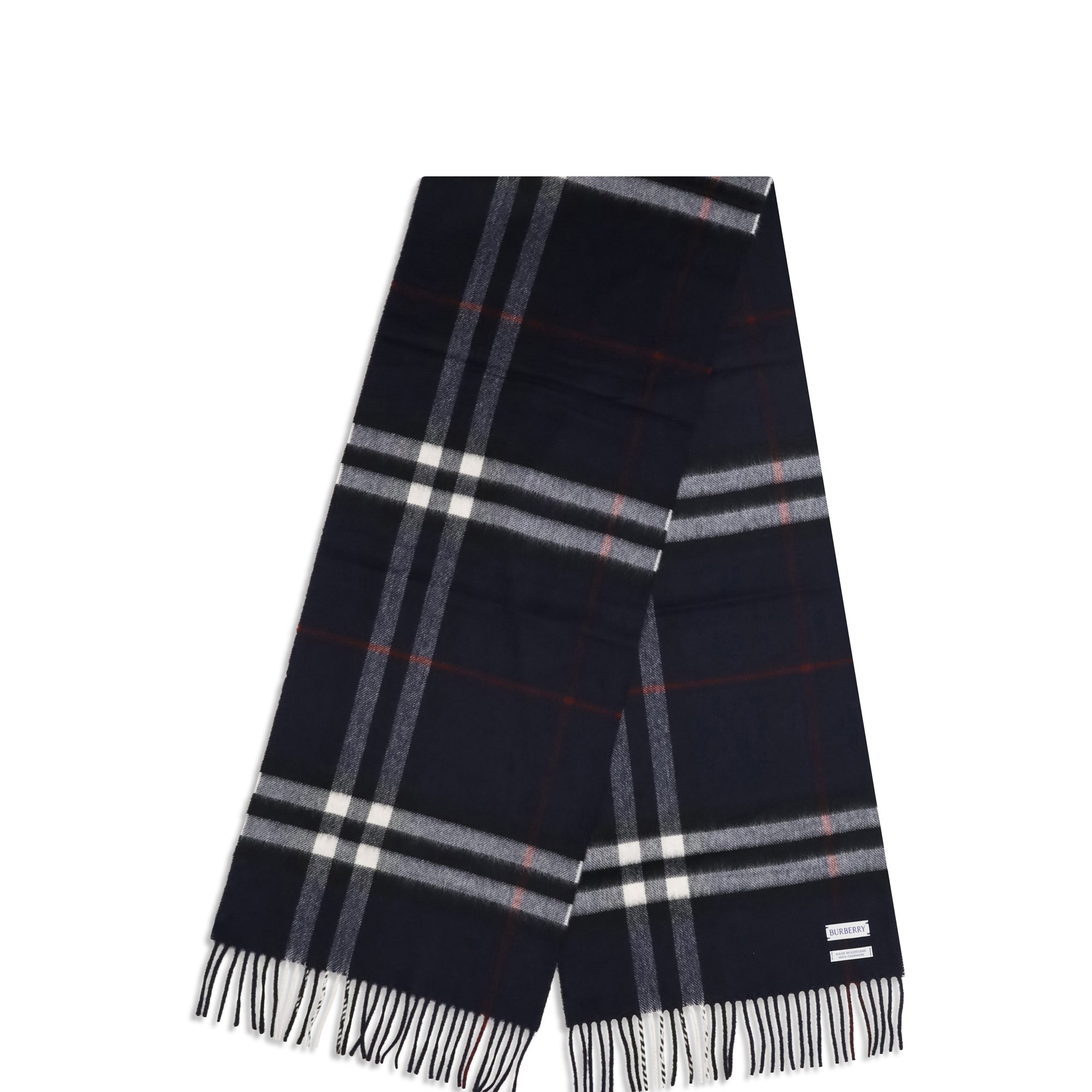 Cashmere Check Scarf