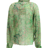 Paisley ruffled Shirt