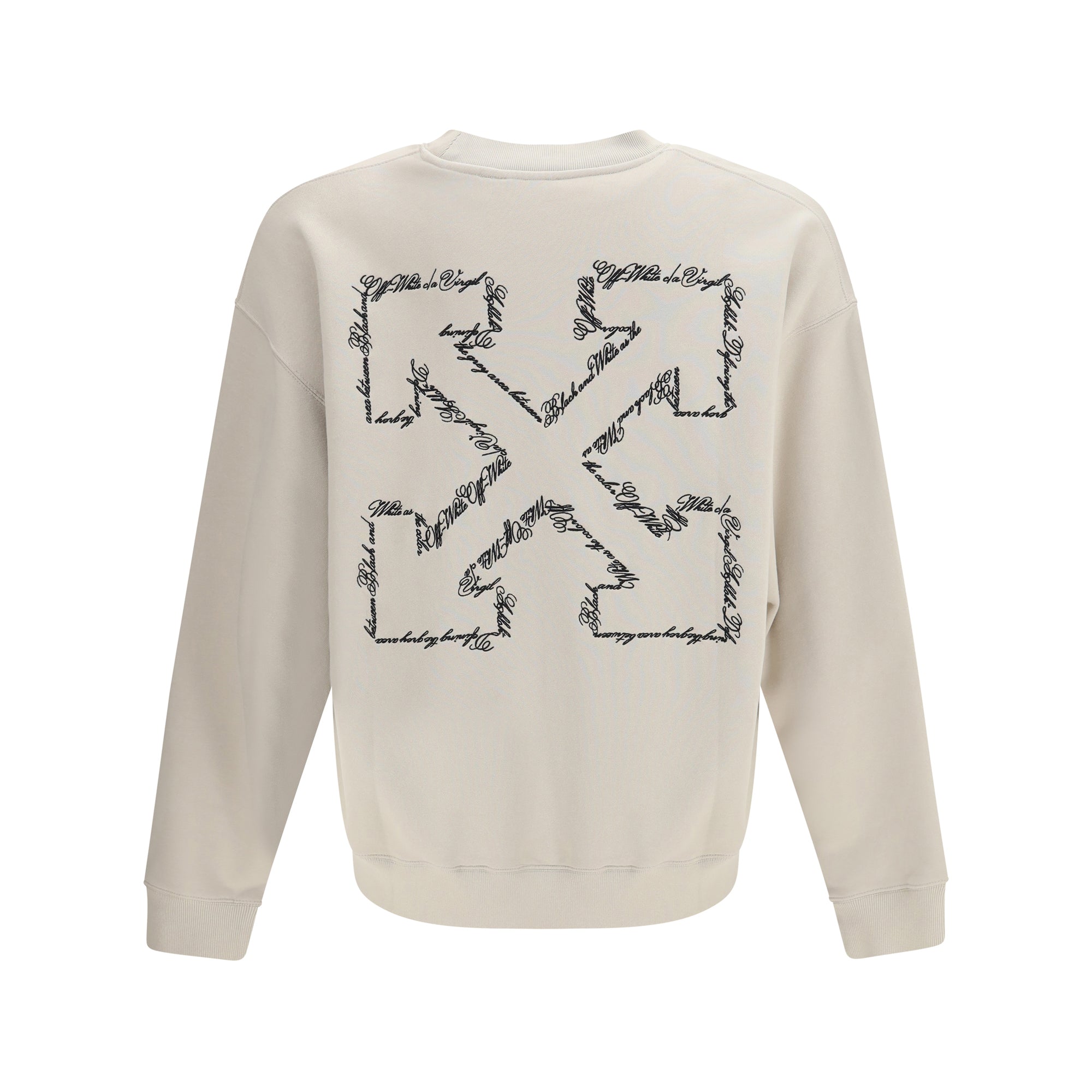 Script Arrow crewneck Sweatshirt