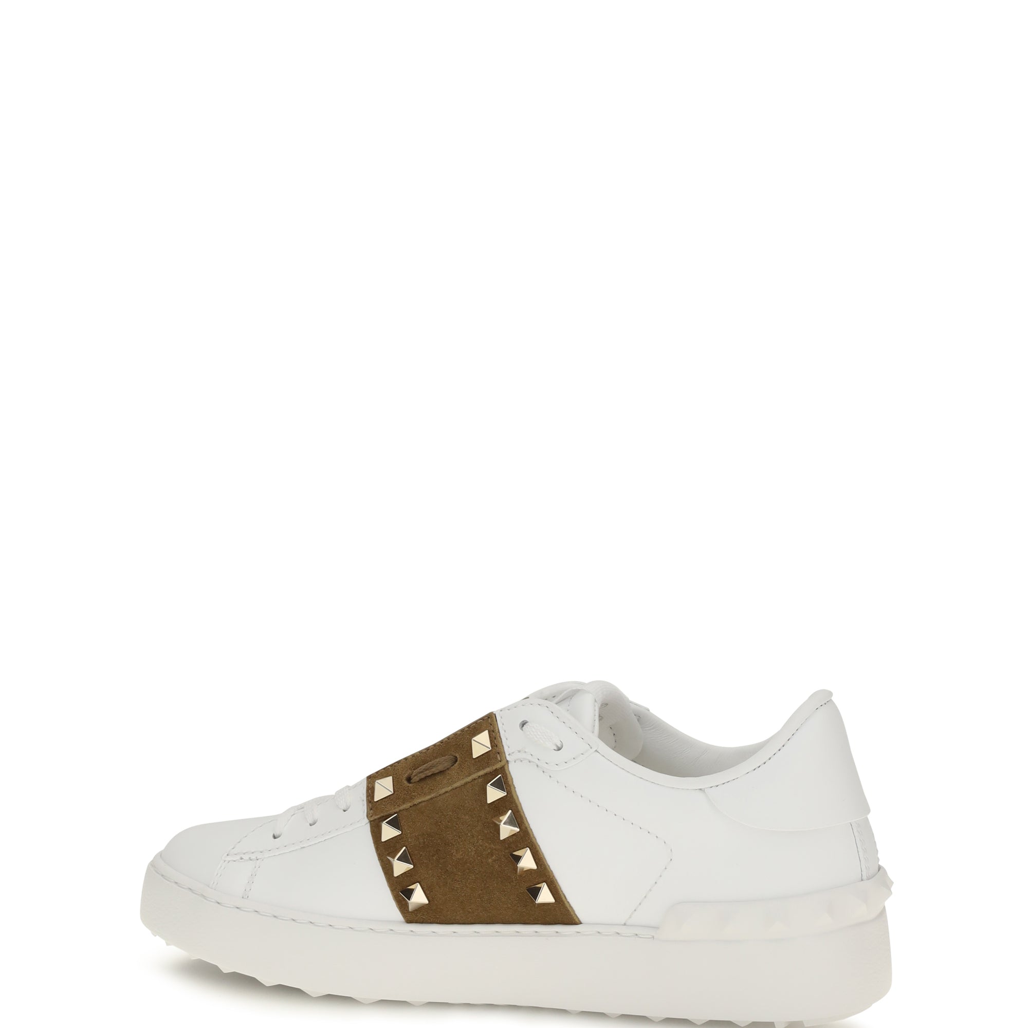 Rockstud Untitled Sneakers with suede band