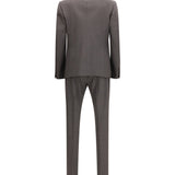 Single-breasted wool-blend Suit