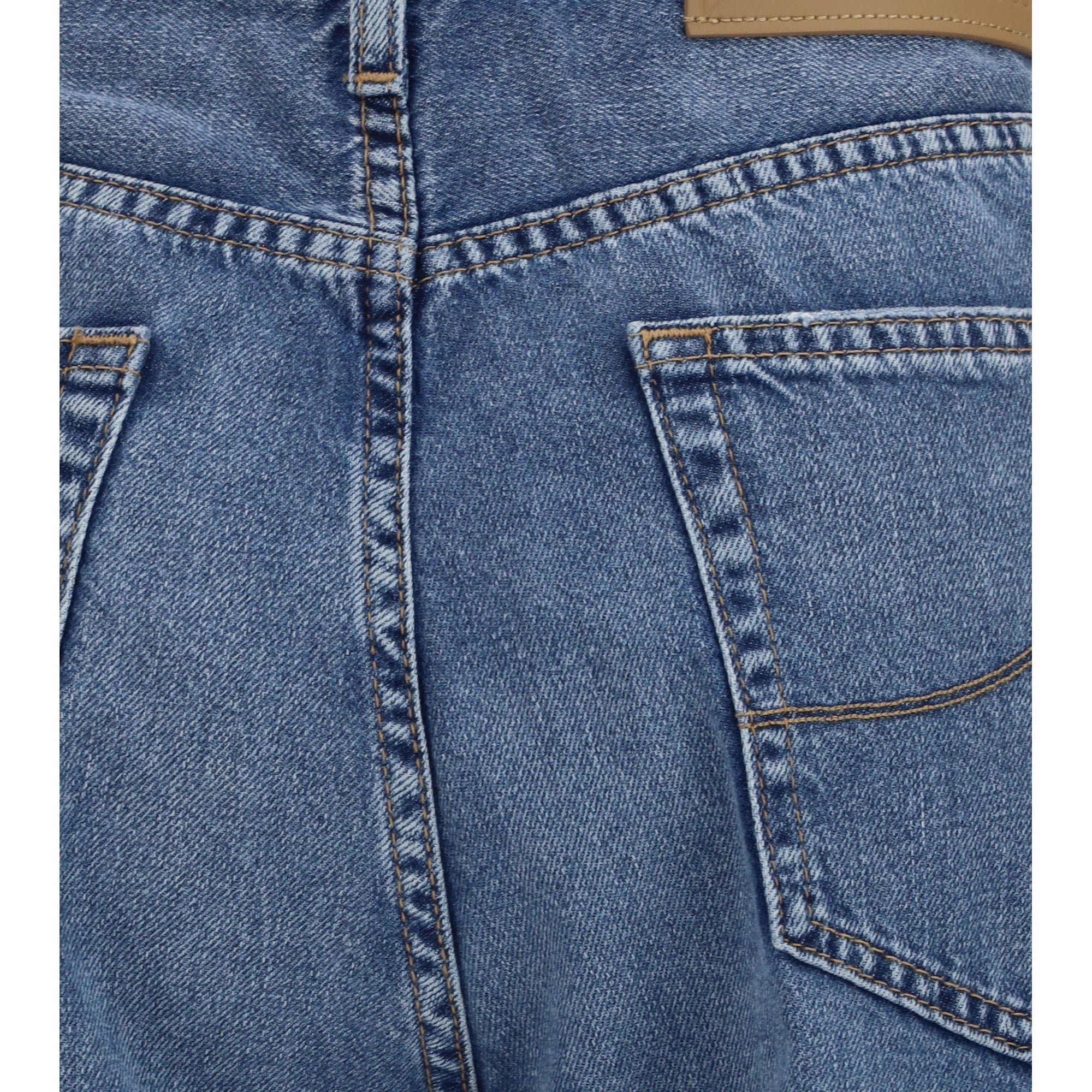 Wide 5 Pocket Jeans